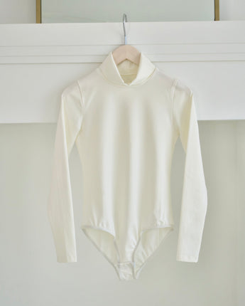 Turtleneck women's bodysuit